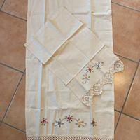 Set 2 tende color sabbia. 1 cm 112x59 - 1 cm 60x38