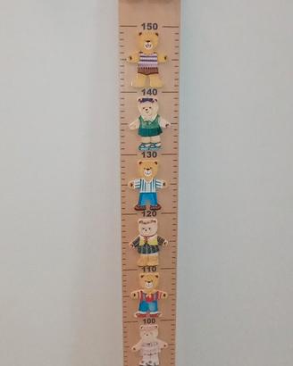 misuratore altezza per bambini 