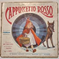 cappuccetto rosso anni '30 Durium Milano