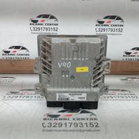 Centralina motore ecu volvo v40 2014 1.6l diesel 8