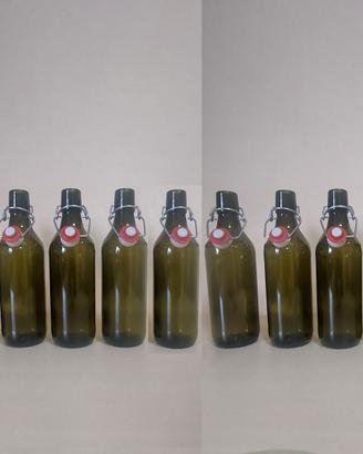 Bottiglie Vetro 500ml Tappo Leva
