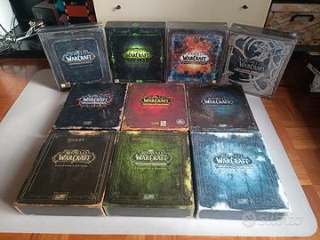 WORLD OF WARCRAFT collectors edition 1-10 completa