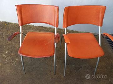 Coppia sedie attesa/ricevimento cliente