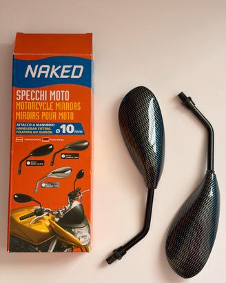 Specchietti moto naked (hornet) attacco 10mm