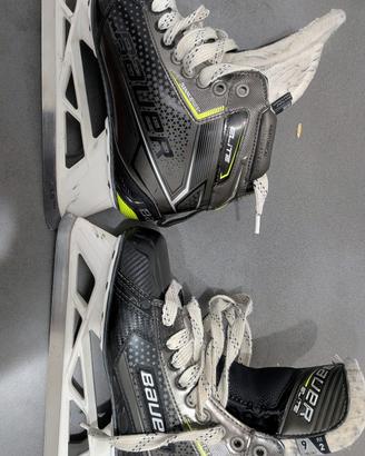 pattini hockey portiere Bauer elite