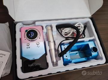 Mini Fresa Unghie V10 - Blu Rosa