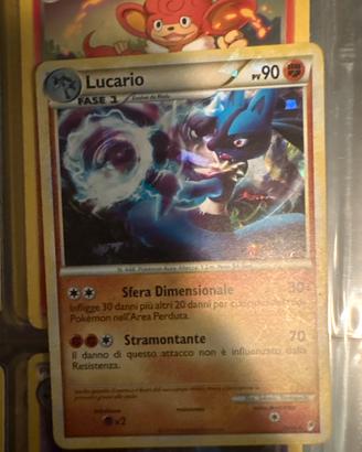 Carta pokemon lucario