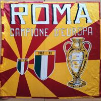Bandiera Roma calcio 1984 Coppa dei Campioni