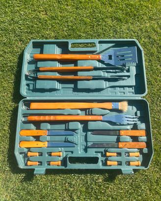 Valigetta attrezzi barbecue