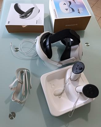 Meta Quest 3S 128GB + Cinturino KIWI K4 Boost
