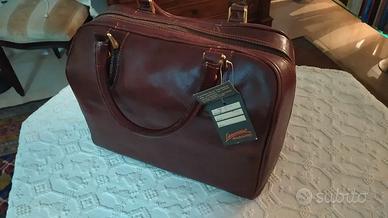 Borsa donna bauletto vera pelle