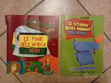 Set 2 libri illustrati per bambini "Giovane Africa