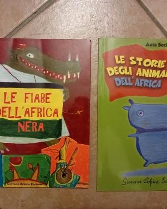 Set 2 libri illustrati per bambini "Giovane Africa