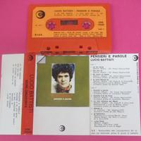 Lucio Battisti Pensieri e parole 1971 musicassetta