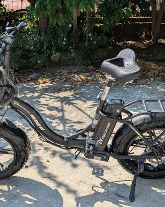Bicicletta elettrica pieghevole per adulti EK6