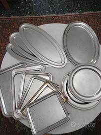 vassoi inox professionali per catering