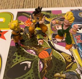 Lotto 3 Mini Action Figure Dragon Ball Z - DBZ