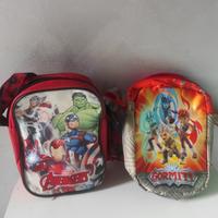 tracolla bambino Avengers e Gormiti 