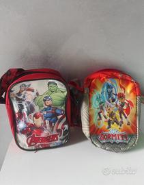 tracolla bambino Avengers e Gormiti 