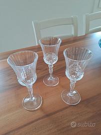 Calici in puro cristallo