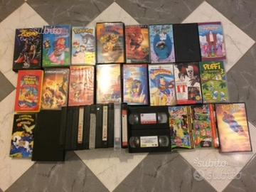 Videocassette VHS varie Cartoni Animati