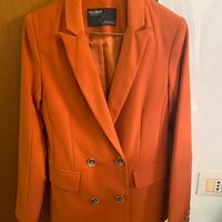 Blazer mezza stagione arancione