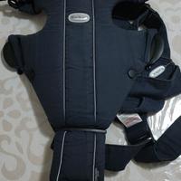 BabyBjörn Marsupio Mini Cotone, blu