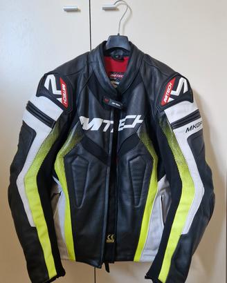 giacca moto Mtech MKGP pelle TG.50