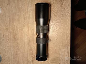 Tokina 400mm f/6.3 per Canon FD