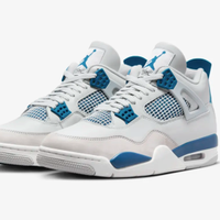 Nike Air Jordan 4 Retro Military Blue 42 New