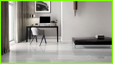 Piastrella 60x60 Bianco Lasa Sant'Agostino