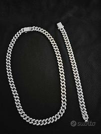 Collana e braccialetto uomo