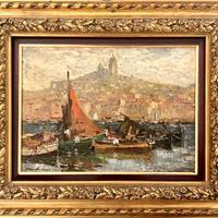 Merio Ameglio - dipinto a olio