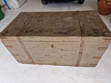 Baule antico militare inizi 900