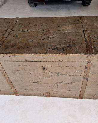 Baule antico militare inizi 900