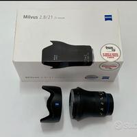 Carl Zeiss Milvus Distagon 2.8/ 21 ZE Mount