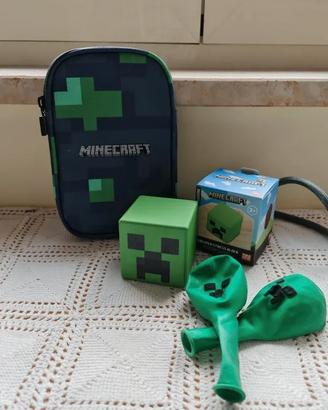 minecraft/ cubo morbido/ monospalla/ marsupio/ cub