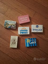 Lotto 6 saponette Mignon Vintage Ex-Jugoslavia