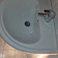 Lavandino a colonna dolomite