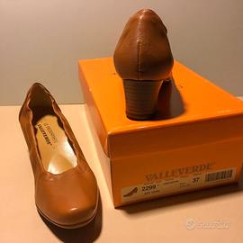 Décolleté donna Valleverde in pelle