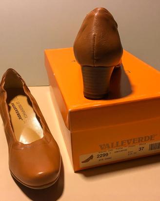 Décolleté donna Valleverde in pelle