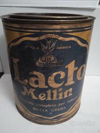 Scatola vintage Lacto Mellin anni 40 