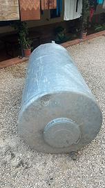 Serbatoio 1000 litri in acciaio zincato