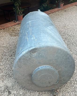 Serbatoio 1000 litri in acciaio zincato