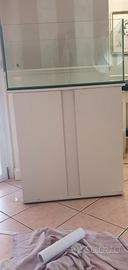 Acquario 80 litri + mobile supporto + accessori 