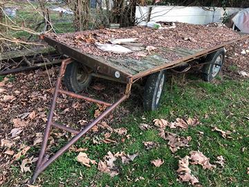 Carrello agricolo pianale 3,5x1,8 m – 4 ruote –