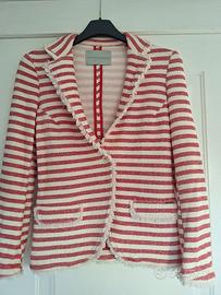 giacca donna tg 42 a righe Massimo Rebecchi  