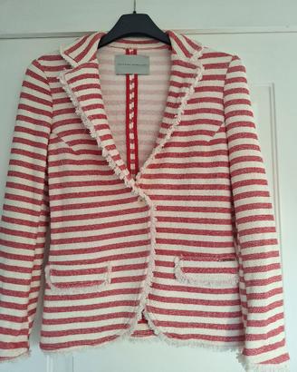 giacca donna tg 42 a righe Massimo Rebecchi  