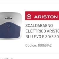 scaldabagno 30 LT Ariston 