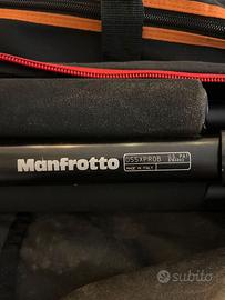 Treppiede Manfrotto 055XPROB in alluminio – Pro